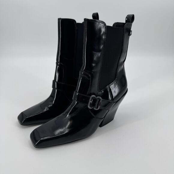 Black Ankle Boots - Picture 4 of 14